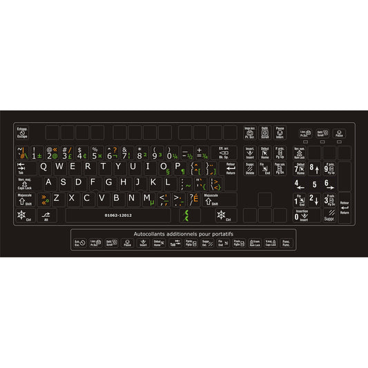 01062-12012 – clavier complet