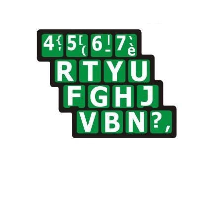 French Window Sticker Keyboard stickers for French (France) Windows keyboard | AbleSee